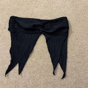 Black SHEIN Bandeau Top